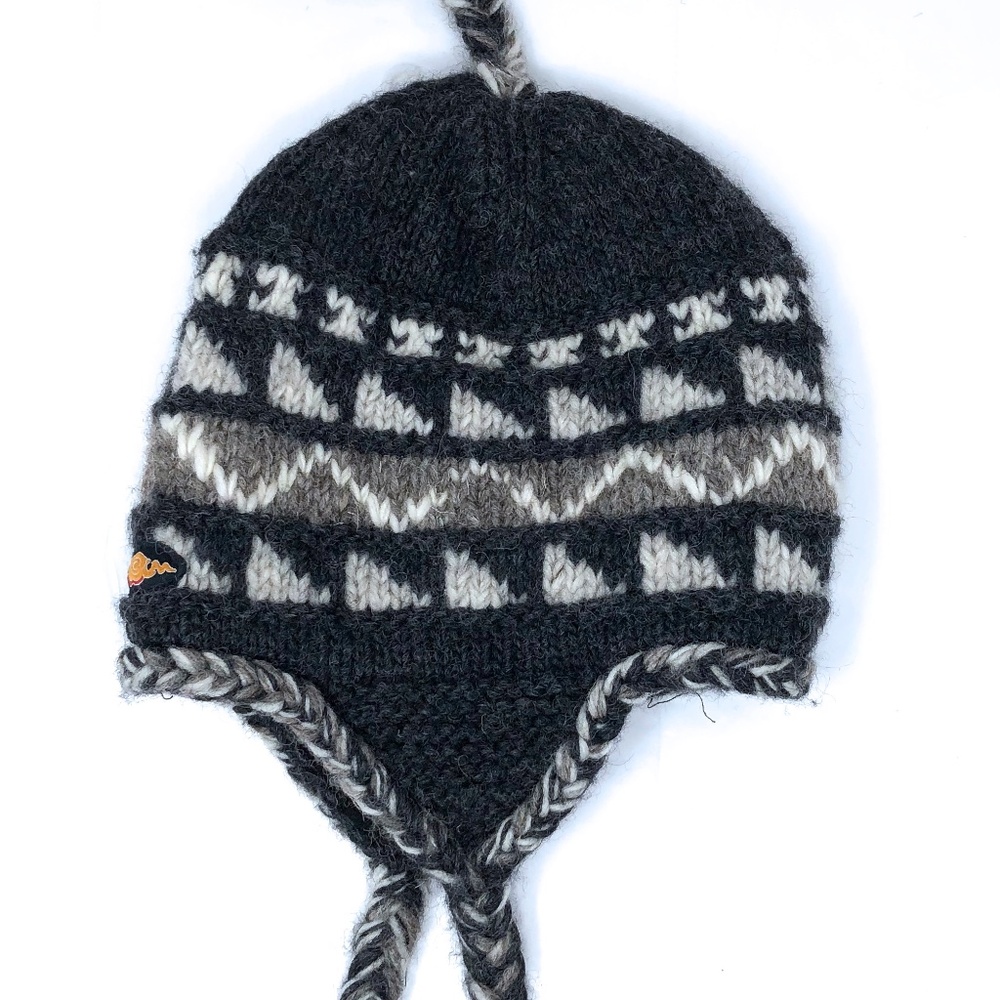 new Everest Kid child earflap wool hat knit